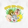 Women's Looney Tunes Super Egg-Cited Group Portrait T-Shirt - 2 of 4