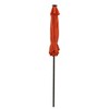 7.5' x 7.5' Solar LED Patio Umbrella Orange - Wellfor: Hexagon, Crank Tilt, Steel Frame, Fade & Water-Resistant - 3 of 4