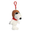 Aurora Mini Flying Ace Clip-On Peanuts Adorable Stuffed Animal White 5" - 3 of 4