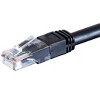 Monoprice Cat6 Ethernet Patch Cable - 50 Feet - Black | Snagless RJ45, Stranded, 550MHz, UTP, Pure Bare Copper Wire, 24AWG, Outdoor Rated - 3 of 4