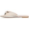 Journee Collection Womens Emalynn Slip On Slide Flat Sandals - 2 of 4