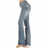 Women's Angels Baby Distressed Jeans - Bus Stop - 3 of 3