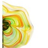 Wind & Weather 10" Handcrafted Blown Glass Flower With Metal Garden Stake - 3 of 4