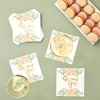 Sparkle and Bash 50 Pack Gold Foil She Said Yes Napkins for Engagement Party Supplies, Bridal Shower Decorations, 3-Ply, White, 5 x 5 In - 2 of 4