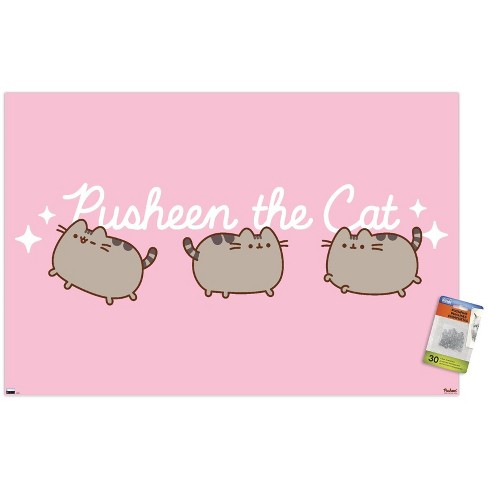 Pack De 4 Pins Pusheen - Collection De Chats Kawaii - Goodies Officiels En Alliage De Zinc - Cadeau Mignon