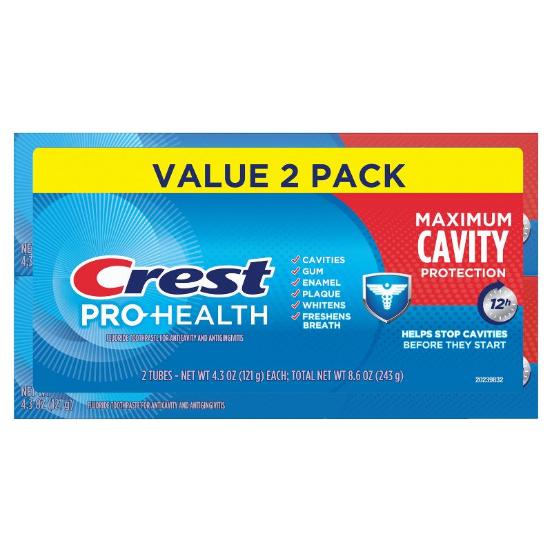 Crest Pro-Health Maximum Cavity Protection Toothpaste - 4.3oz/2pk, 3 of 11