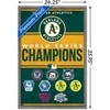 Trends International MLB Oakland Athletics - Champions 23 Framed Wall Poster Prints - 3 of 4