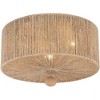 Crystorama Lighting Jessa 3 - Light Flush Mount in  Burnished Silver - 3 of 4