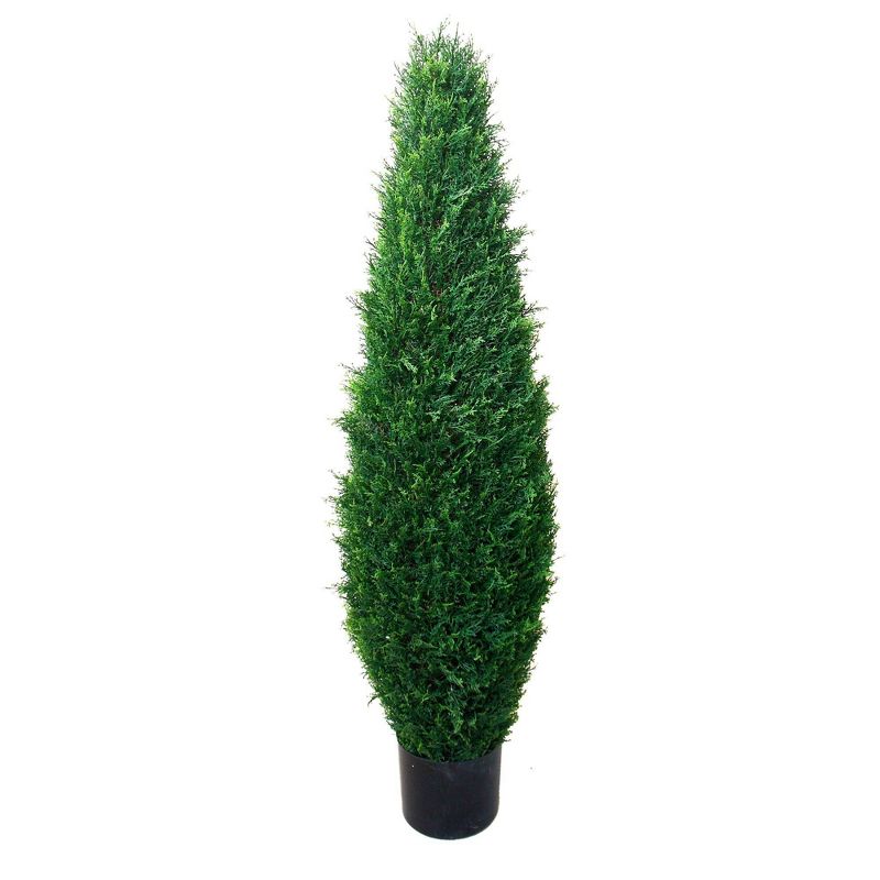 3.4ft Cypress Artificial Tree - Pure Garden, 3 of 5