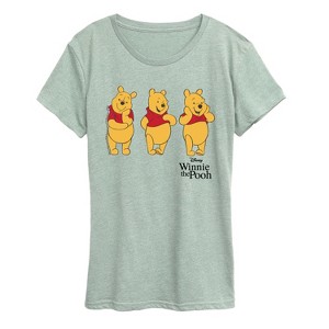 Women's - Disney - Three Pooh Short Sleeve Graphic T-Shirt - 1 of 3