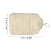 Unique Bargains Sponge Brush for Bathroom 6.69"x3.74"x1.73" Beige 1 Pc - 4 of 4