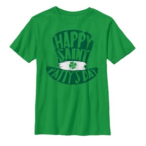Boy's Lost Gods St. Patrick's Day Hat T-Shirt - 1 of 3