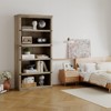5-Tier Wooden Bookshelf, 67.4" Display Bookcase with 5 Shelves for Home Office, Living Room & Bedroom Storage & Organization - 4 of 4