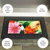 Evergreen Hummingbird and Daisy Trio Sassafras Indoor Outdoor Switch Doormat 1'10"x10" Multicolored - 3 of 4