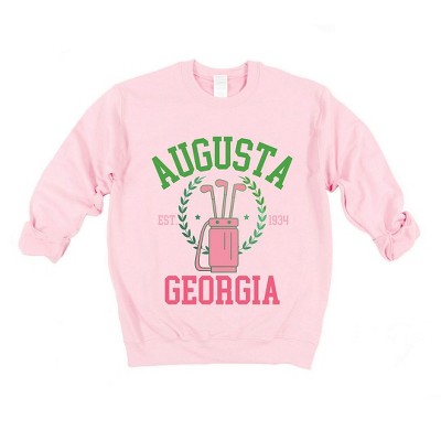 Simply Sage Market Women's Graphic Sweatshirt Golf Augusta Georgia EST. 1934