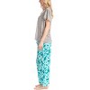Muk Luks Artistic Garden S/S Capri Set - 3 of 4