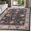Classic Medallion Border Washable Indoor Area Rug by Blue Nile Mills - 2 of 4