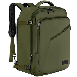 Generic Expandable Air Travel Backpack, Light Weight Carry on Backpack with Trolley Sleeve - 1 of 4