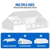 COZONY Heavy Duty Party Tent Outdoor Canopy with Removable Sidewalls for Wedding Birthday and Events - 4 of 4