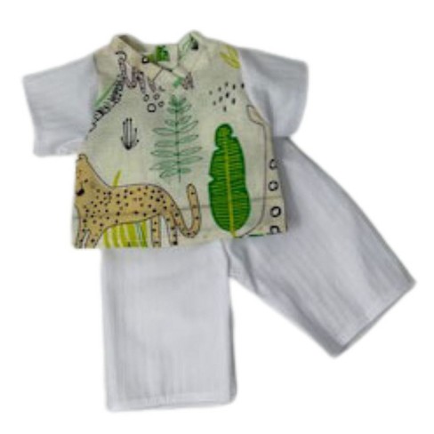 Doll Clothes Superstore Jungle Print Pant Set Fits 14 Inch Baby Alive And Little Baby Dolls Target