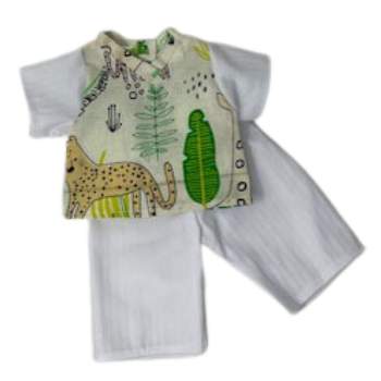 Doll Clothes Superstore Jungle Print Pant Set Fits 14 Inch Baby Alive And Little Baby Dolls