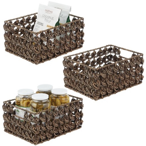 Household Essentials 15 2-tier Pantry Organizer Nickel : Target