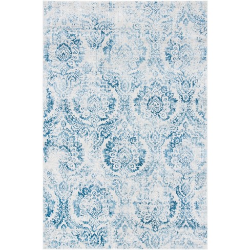 Princeton Prn717 Power Loomed Area Rug - Blue/beige - 5'1