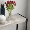 Farmhouse Entryway Table, 40" Brown Console Table with Storage - 4 of 4