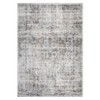 10 x 13 Large Machine Washable Living Room Rug Vintage Distressed Accent Carpet with Non-Slip Backing, Stain-Resistant Oriental Foldable Floor Mat - 4 of 4