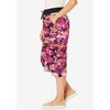 Woman Within Plus Size Convertible Length Cargo Capri/Bermuda - 4 of 4