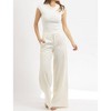 Women's Vivi Pearl Trim Top - BiBi - 4 of 4