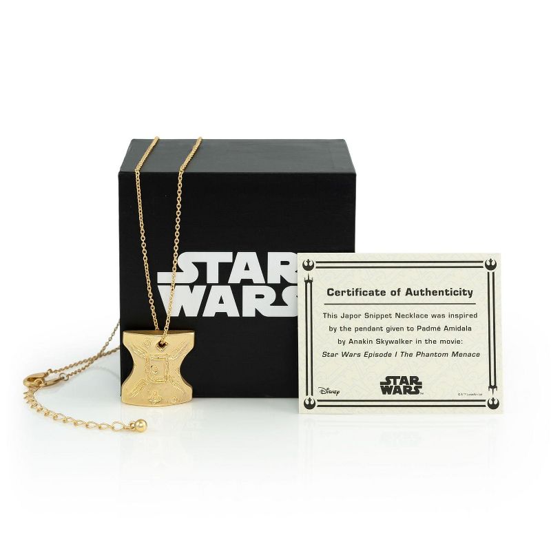 Star Wars Japor Snippet Necklace | Collectible Star Wars Jewelry Pendant, 1 of 8
