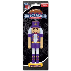 MasterPieces Game Day - NFL Minnesota Vikings - Team Keepsake Nutcracker - 1 of 4