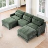 Christopher Knight Home Egbert 105" Chenille Upholstered U-Shape Sectional Sofa - 2 of 4