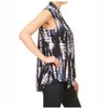 Women's Tie Dye Scarf Top - ariella - 2 of 3