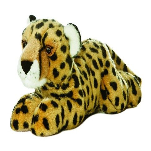 Aurora Flopsie 12 Cheetah Brown Stuffed Animal