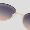 Anna-Kaci Elegant Gold - Rimmed Round Women's Polarized Sunglasses UV400 Protection - 4 of 4