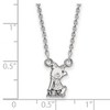 Black Bow Jewelry Sterling Silver Alpha Xi Delta Greek Life Necklace 18 Inch - 2 of 4