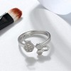 Honeycomb Ring for Women Cz Sterling Silver Bee Jewelry Ginger Lyne Collection - 2 of 4