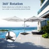 Best Choice Products 10ft 360° Rotating Cantilever Offset Hanging Patio Umbrella - 3 of 4