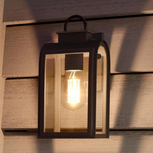 Urban Ambiance Luxury Art Deco Deco Outdoor Wall Light,  13.25"H x 6.5"W,  Oil Rubbed Bronze Finish, UHP1100 - 1 of 4