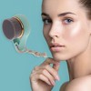 Unique Bargains Soft Plastic Bamboo Charcoal Hair Cleansing Brush Comma 3.03"x1.89" Green 1 Pc - 2 of 4