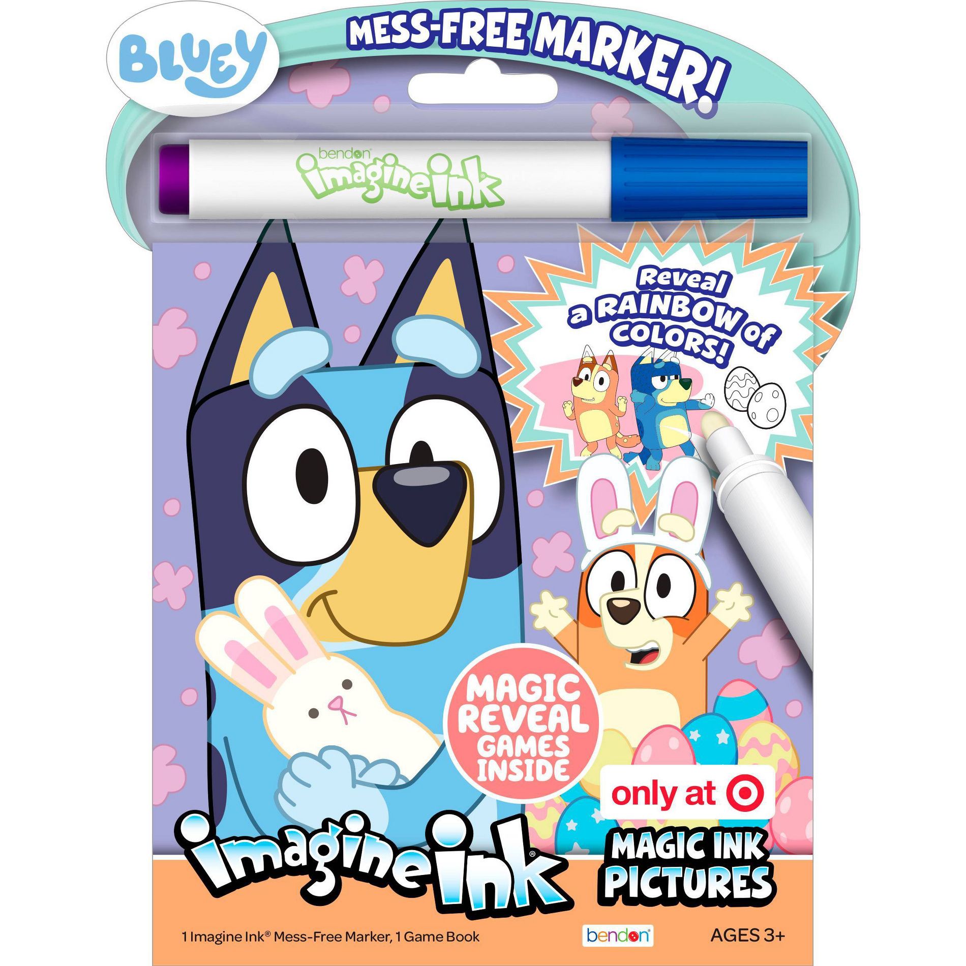 Bluey Easter Imagine Ink Book
