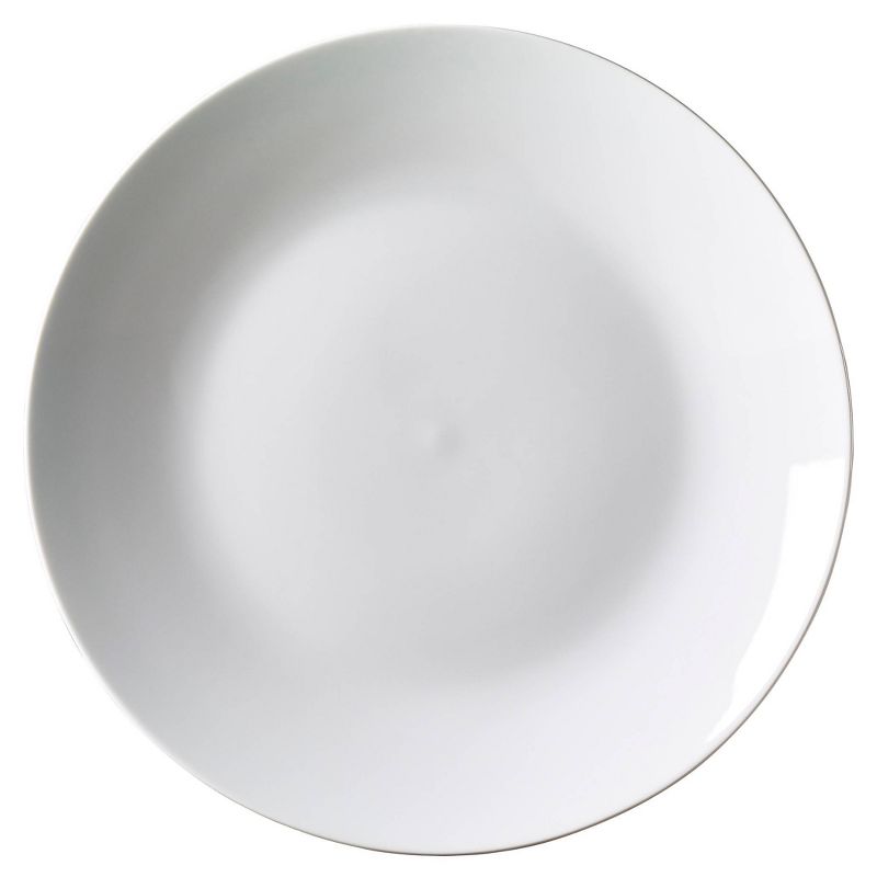 8.3&#34; 10pk Porcelain Round Catering Coupe Salad Plates White - Tabletops Gallery, 2 of 4