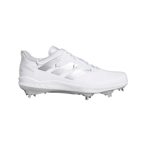 Adidas Adizero Afterburner 8 Metal Cleat Baseball Shoe Sz 8 White | Silver  : Target