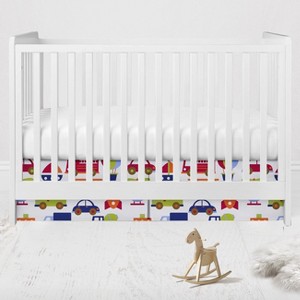 Bacati - Transportation Crib or Toddler Bed Skirt - 1 of 4