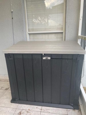 Toomax Stora Way All Weather Outdoor Horizontal Storage Shed Cabinet ...