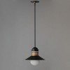 Maxim Lighting Admiralty 1 - Light Pendant in  Black/Antique Brass - 2 of 4