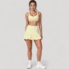 Anna-Kaci Active Women's High Neck Sports Bra with Cutout Back Detail and Wide Underband for Medium Support - 2 of 4