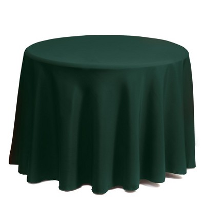 Gee Di Moda Round Tablecloth - 132 Inch - Heavy Duty Washable Polyester ...